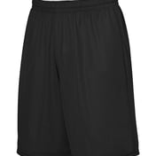 Front view of Youth Reversible Wicking Shorts
