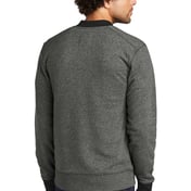 Back view of French Terry Baseball Full-Zip