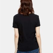 Back view of Women’s Loose Fit Boyfriend Tee