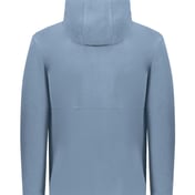 Back view of Eco Revive™ Polar Fleece Hooded Full-Zip Jacket