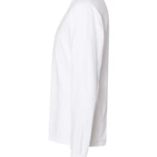 Side view of Garment-Dyed Long Sleeve T-Shirt