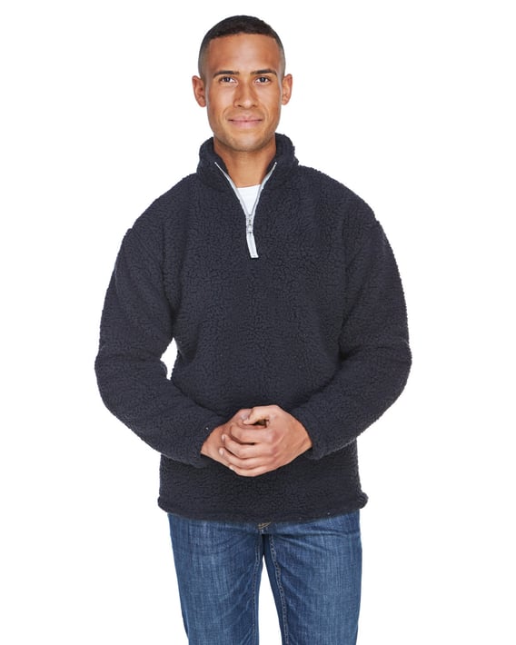 Front view of Adult Epic Sherpa Quarter-Zip