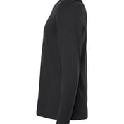 Side view of Premium Cotton Long Sleeve T-Shirt