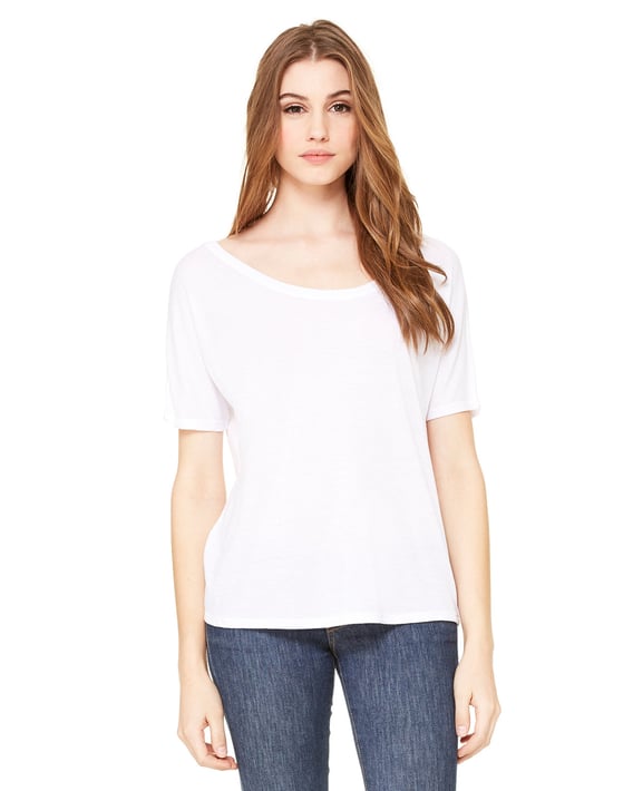 Front view of Ladies’ Slouchy T-Shirt
