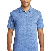 Front view of PosiCharge ® Electric Heather Polo