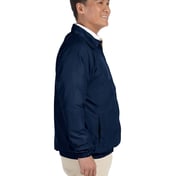 Side view of Adult Microfiber Club Jacket