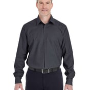 Front view of Crown Collection® Royal Dobby Dress Shirt