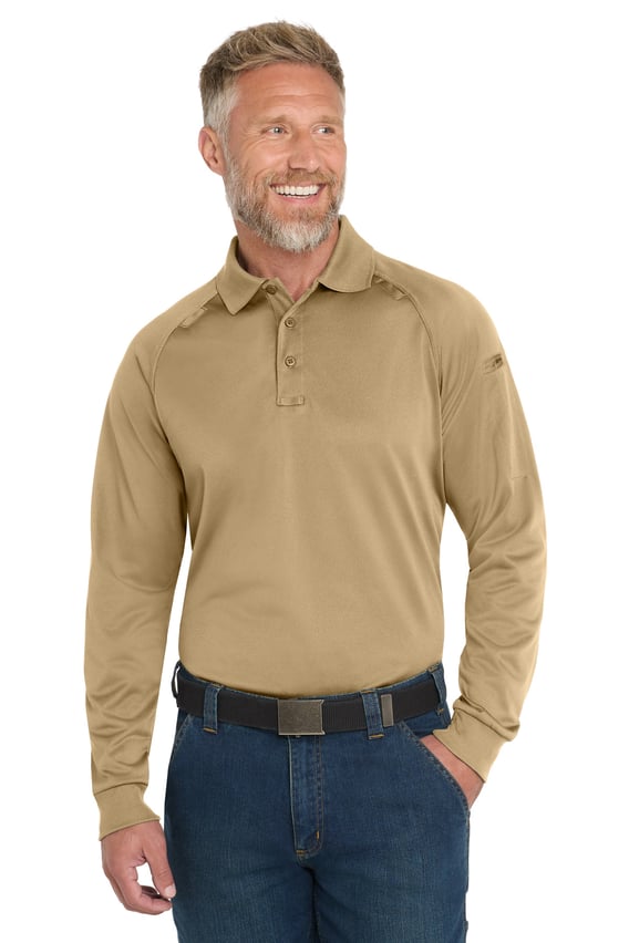 Front view of Select Long Sleeve Snag-Proof Tactical Polo