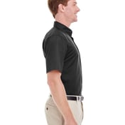 Side view of Foundation Short Sleeve Cotton Twill Dress Shirt With Teflon