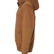 Side view of Mission Quarter-Zip Hooded Pullover
