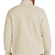 Back view of Camp Fleece Snap Pullover