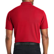 Back view of EZPerformance Pique Polo