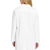 Back view of Women’s Long Lab Coat