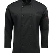 Front view of Deluxe Airflow Chef Coat
