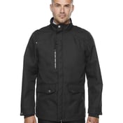 Front view of Men’s Uptown Three-Layer Light Bonded City Textured Soft Shell Jacket