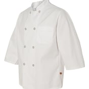 Side view of Three-Quarter Sleeve Chef Coat