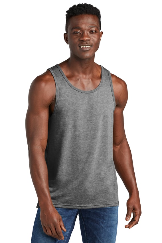 Front view of Unisex Tri-Blend Tank