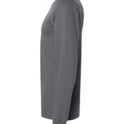 Side view of Fine Jersey Long Sleeve Tee