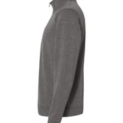 Side view of Omega Stretch Quarter-Zip Pullover