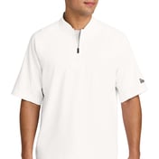 Front view of Cage Short Sleeve 1/4-Zip Jacket