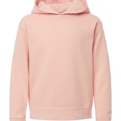 Front view of Garment-Dyed Youth Lightweight Fleece Hooded Sweatshirt