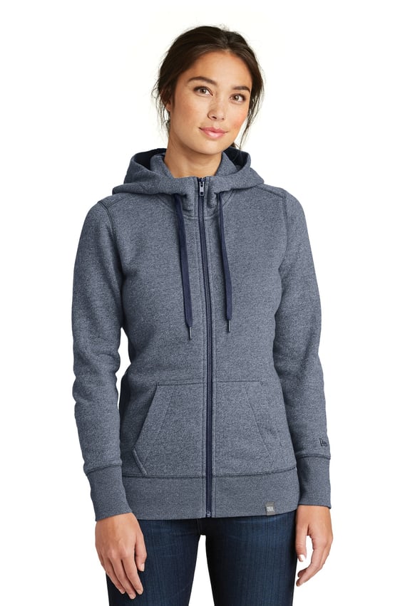Front view of Women’s French Terry Full-Zip Hoodie