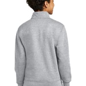 Back view of Youth Core Fleece 1/4-Zip Pullover Sweatshirt