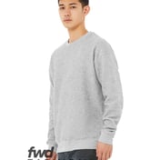 Side view of FWD Fashion Sueded Drop Shoulder Sweatshirt