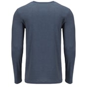 Back view of Men’s Triblend Long-Sleeve Crew