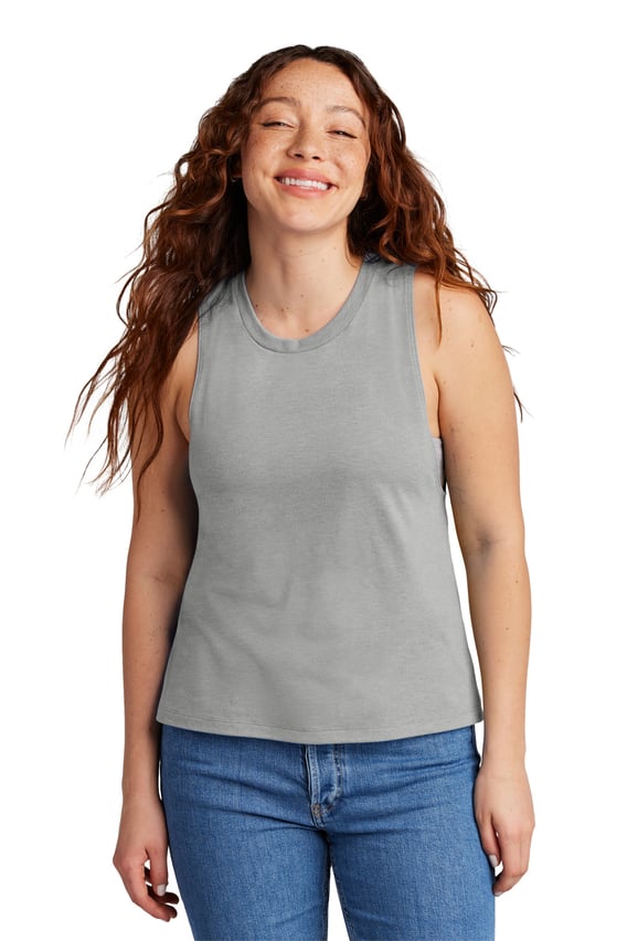 Front view of Women’s Tri-Blend Muscle Tank