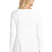 Back view of Women’s Perfect Tri ® Long Sleeve Tunic Tee