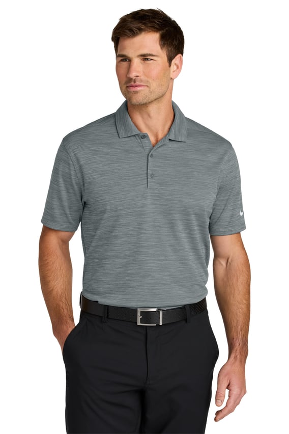 Front view of Dri-FIT Striated Polo