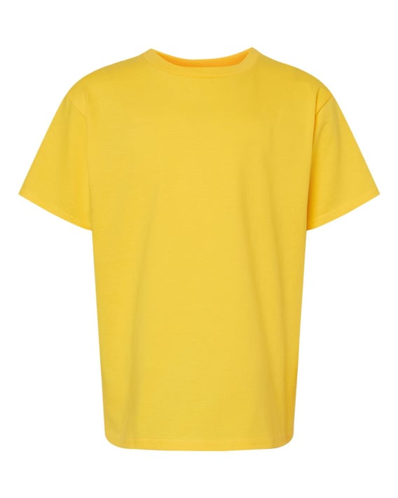 Front view of Softstyle® Youth Midweight T-Shirt