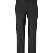 Front view of Premium Industrial Flat Front Comfort Waist Pants