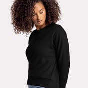 Side view of Women’s Laguna Sueded Sweatshirt