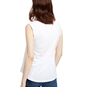 Back view of Ladies’ Made In USA Muscle Tank
