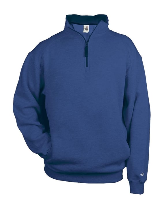 Front view of Quarter-Zip Fleece Pullover