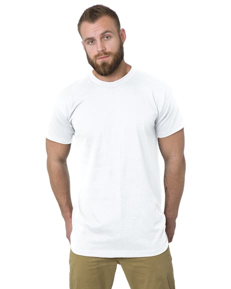 Frontview ofTall 6.1 Oz., Short Sleeve T-Shirt