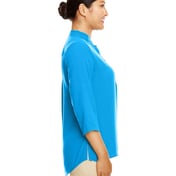 Side view of Women’s Perfect Fit™ Three-Quarter Sleeve Crepe Tunic