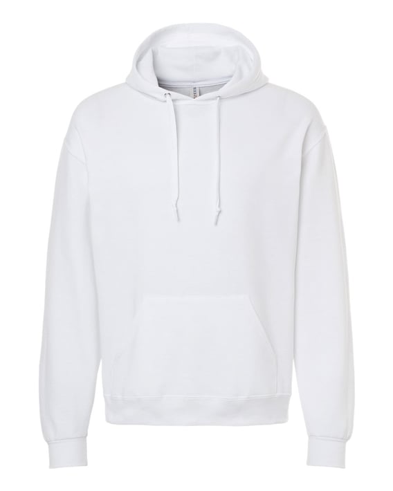Front view of Ultimate CVC Hooded Sweatshirt