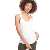 Front view of Ladies’ Gathered Racerback Tank