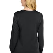 Back view of Women’s Premiere Flex Full-Zip Scrub Jacket