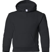 Front view of Heavy Blend™ Youth Hooded Sweatshirt