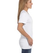 Side view of Ladies’ Perfect-T V-Neck T-Shirt