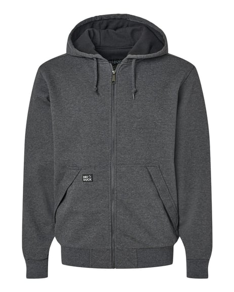 Front view of Mission Full-Zip Hooded Jacket