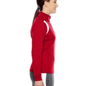 Side view of Ladies’ Elite Performance Quarter-Zip