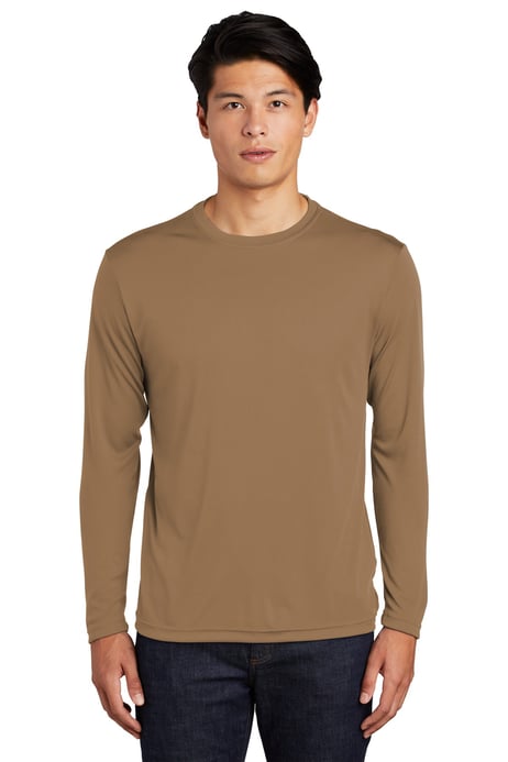 Front view of Long Sleeve PosiCharge&reg; Competitor Tee