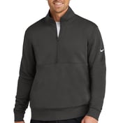 Front view of Club Fleece Sleeve Swoosh 1/2-Zip