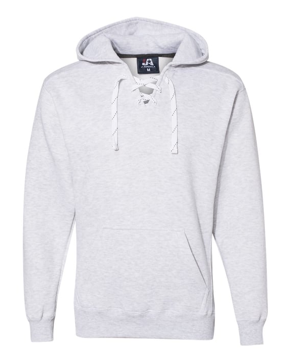 Front view of Sport Lace Hooded Sweatshirt