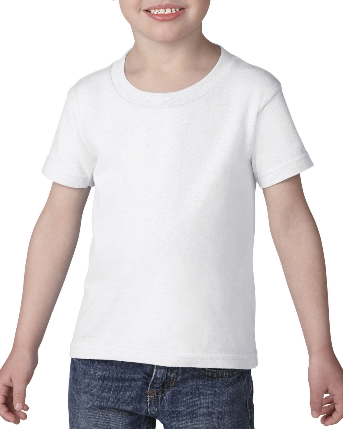 Front view of Toddler Heavy Cotton™ T-Shirt